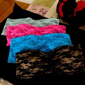 Set of gorgeous bra tops!!
